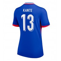 Camisa de Futebol França Kante #13 Equipamento Principal Mulheres Europeu 2024 Manga Curta